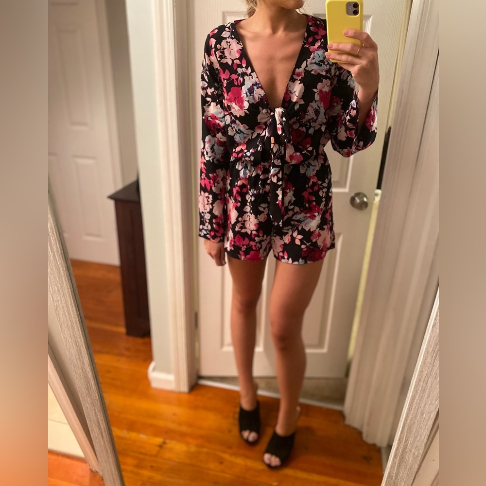 Charlotte Russe | Floral Romper